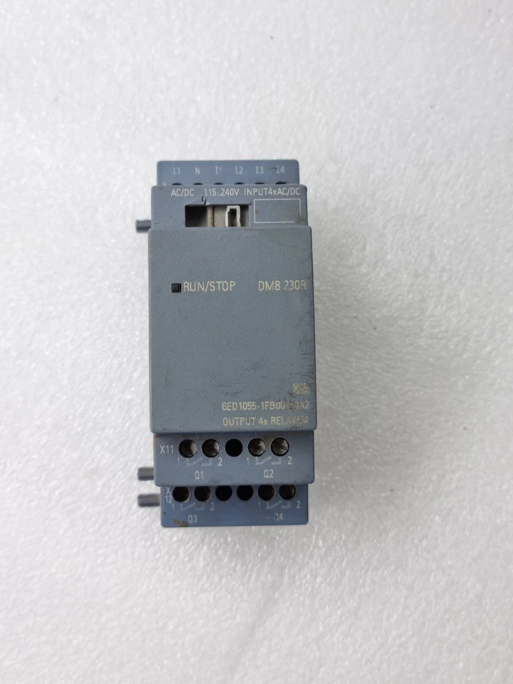 SIEMENS 6ED1055-1FB00-0BA2 DM8 230R EXPANSION MODULE AC/DC 115..240V